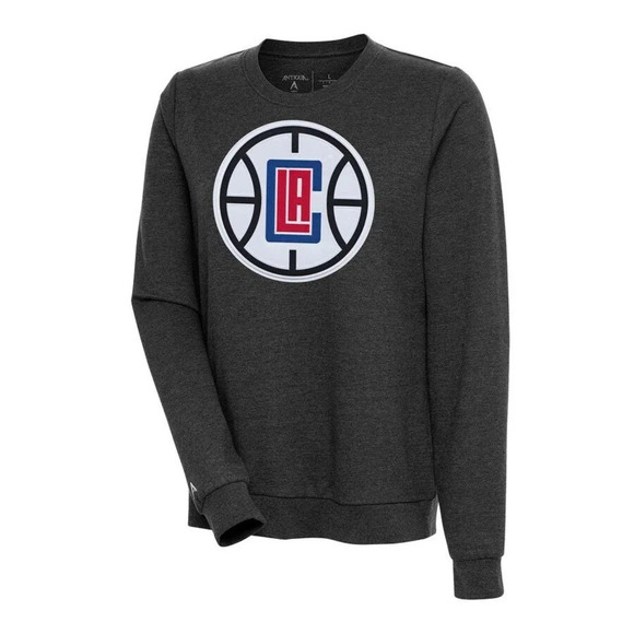 Fanatics NBA LA Clippers Men's Medium Gray Heathered Long Sleeve T-Shirt - Picture 1 of 4